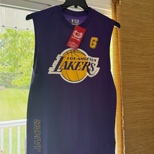 Purple Los Angeles Lakers Basketball Jersey